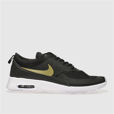 damen nike air max thea schuhe schwarz gold sale|nike air max thea women's.